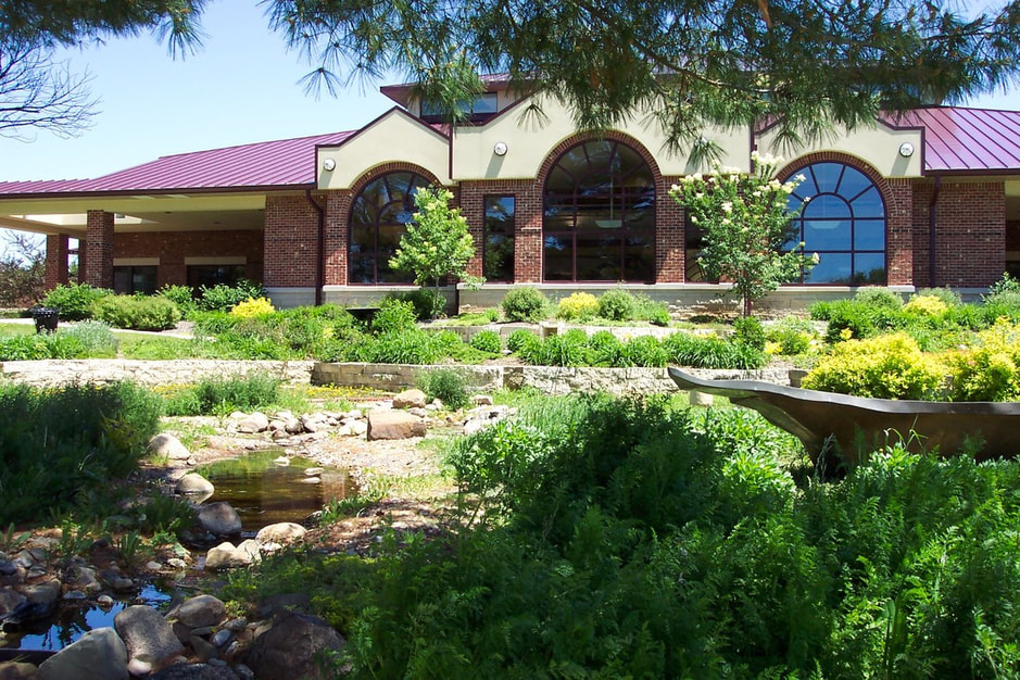 Waverly Public Library, Butterfly Garden, Waverly, Iowa